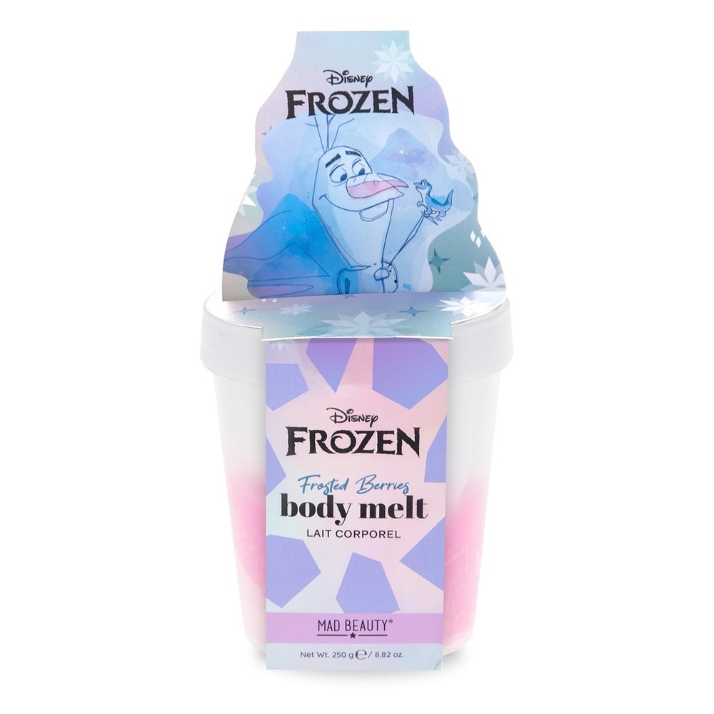 MAD Beauty Disney Frozen Olaf Body Melt, Luxurious Whipped, Skin Moisturizer
